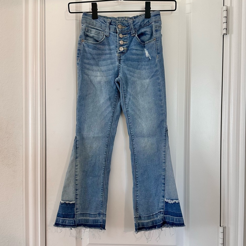 Light Blue Women's High-Rise Button-Fly Jeans